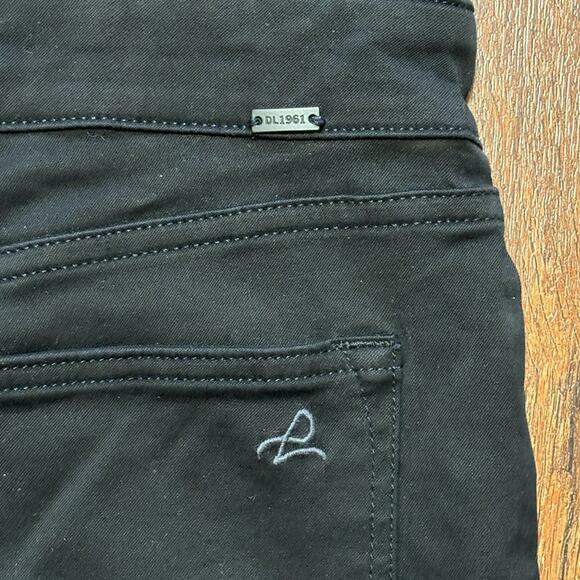 DL 1961 x Jessica Alba No. 7 Jumpsuit in Scorpion Black SZ XS - Picture 10 of 15